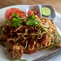Pad thai at Clean Cafe in Ubud