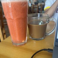   at Calmate Cafe in Puerto Vallarta