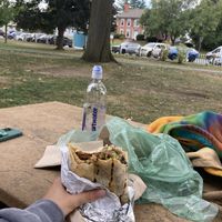 Park sitting area   at Black Magic Mexican in Lebanon