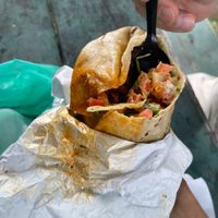 Heathen chicken burrito. at Black Magic Mexican in Lebanon