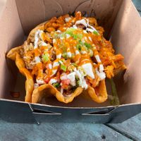 Heathen chicken taco bowl.  at Black Magic Mexican in Lebanon