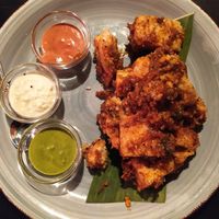 Started with chutneys at Mahadosa in Hamburg