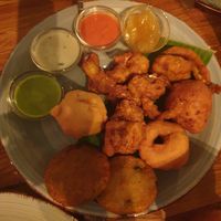 Starter plate at Mahadosa in Hamburg