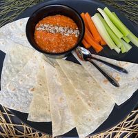 Muhammara dip  at Parsley and Thyme in Silves