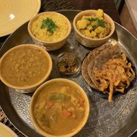 Indian tapas  at Parsley and Thyme in Silves