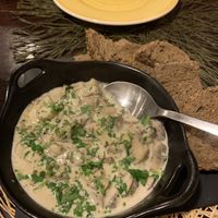 Garlic mushrooms  at Parsley and Thyme in Silves
