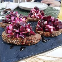 Bruschetta at Parsley and Thyme in Silves