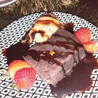 Amazing brownie at Parsley and Thyme in Silves