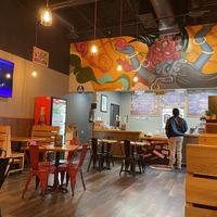 Cool mural, great vibes!  at CAFEMANDU in Irving