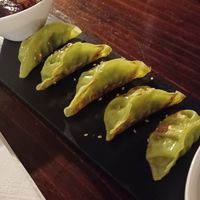 Gyoza de verduras at Penny Banger in Barcelona