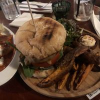 Burger  #Veganuary at Penny Banger in Barcelona