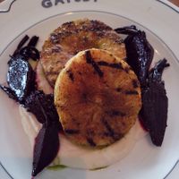 Vegan celeriac “steak" at Gatsby in Washington