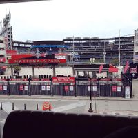 The view from our table at Gatsby in Washington