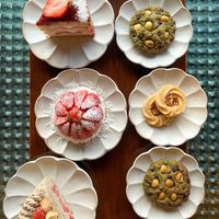 Assortment of desserts  at Pengohoda - 펜고호다 in Jeju