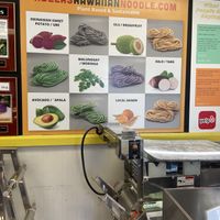 All the pasta is house made and vegan!  at Adela's Country Eatery in Kaneohe