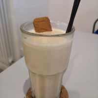Biscoff Milkshake at Slice + Dice in Norwich