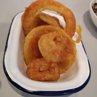 Onion Rings at Slice + Dice in Norwich