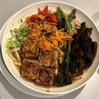 Tofu dish  at Slice + Dice in Norwich