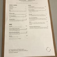 Menu  at Slice + Dice in Norwich