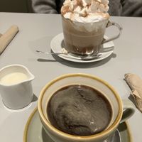 Hot choc with all the trimmings   at Slice + Dice in Norwich