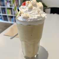 Pumpkin spice latte loaded shake 🤤  at Slice + Dice in Norwich