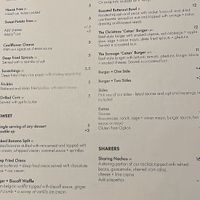 Sunday menu on 15/12/24 at Slice + Dice in Norwich