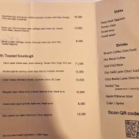 2025 menu at Tori's - 토리스 in Ulsan