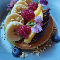 Pancakes at Faire Brunch & Drinks in Barcelona