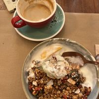 Vegan granola  at Faire Brunch & Drinks in Barcelona