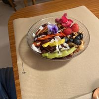 Açai bowl  at Faire Brunch & Drinks in Barcelona