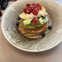 Vegan Pancakes  at Faire Brunch & Drinks in Barcelona