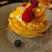 Pancakes at Faire Brunch & Drinks in Barcelona