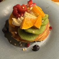 vegane Pancakes  at Faire Brunch & Drinks in Barcelona