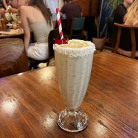PB, oats, dates, etc smoothie. So good!!  at Faire Brunch & Drinks in Barcelona