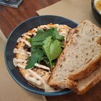 Hummus at Faire Brunch & Drinks in Barcelona