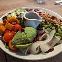 Buddha bowl at The Abinger Hatch in Dorking