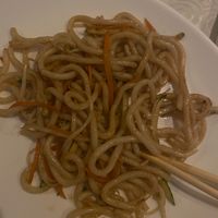 Udon with vegetables and soy sprouts  at Ristorante Wei in Pordenone