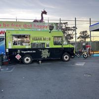 Conveniently located at Hangry Planet gas station   at Vegan Mob in San Bruno