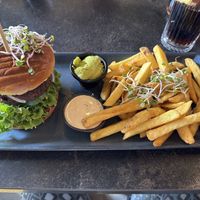Vegan Texas BBQ Burger (ohne Mango-Sauce)  at Der Ostfriese in Emden