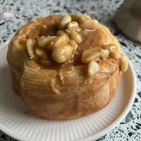 Roulé cacahuète  VSF 2025  at La Pâtisserie Vegan - Les Saveurs De La Bastille in Liege