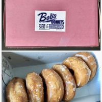 Vegan donuts 🍩   at Bob's Donut and Pastry Shop in San Francisco