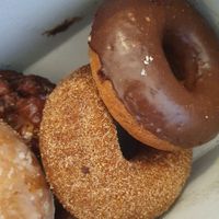 Vegan donuts  at Bob's Donut and Pastry Shop in San Francisco