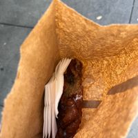 Got the vegan apple donut  at Bob's Donut and Pastry Shop in San Francisco