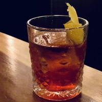 Negroni  at Burma Love in San Francisco