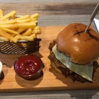 Seitan burger   at The Woolpack in Wilstead