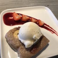 Jammy dodger dessert  at The Woolpack in Wilstead