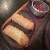 Tequeños con salsas   at Kuyen Cervecería Vegana - Brewery in Buenos Aires