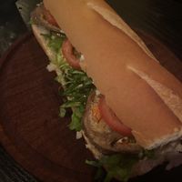 Sándwich de matambre arrollado   at Kuyen Cervecería Vegana - Brewery in Buenos Aires