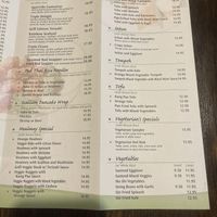 Menu  at Mr. Chan in Pikesville