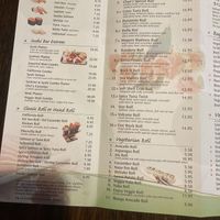 Menu  at Mr. Chan in Pikesville